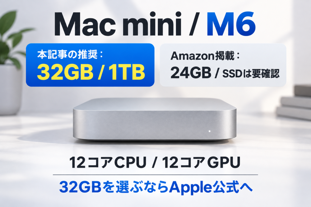 32GBとAmazon24GBの違いを商品像と結ぶ