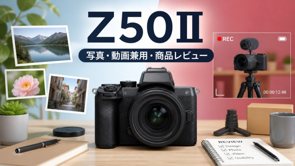 Nikon Z50IIの写真動画兼用独自生成イメージ