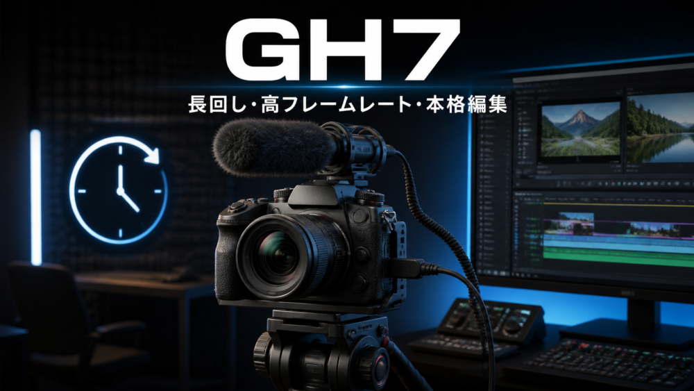 Panasonic LUMIX GH7の本格動画制作向け独自生成イメージ